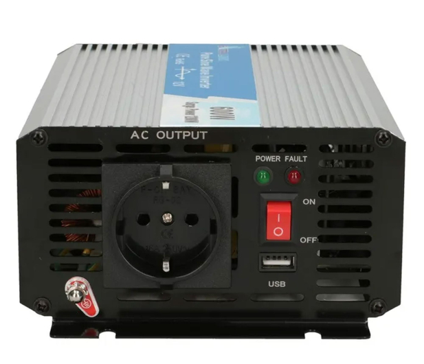 ExtraLink OPIP-600W 12V, czysty sinus, USB-A, USB Typ C - 1489621 - zdjęcie 3